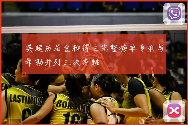 英超历届金靴得主完整榜单亨利与希勒并列三次夺魁