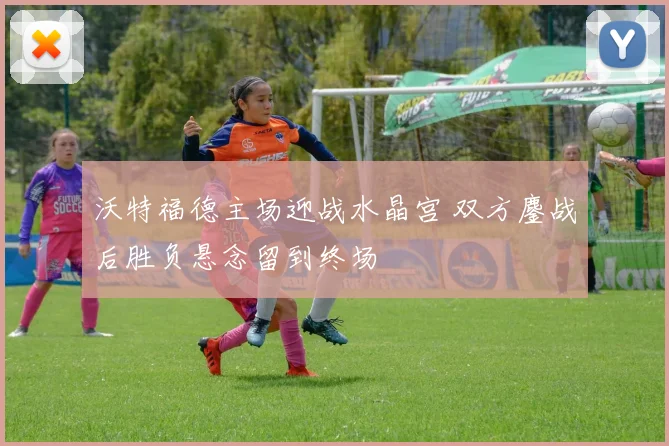 沃特福德主场迎战水晶宫 双方鏖战后胜负悬念留到终场